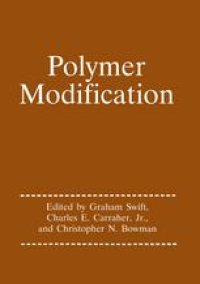 cover of the book Polymer Modification