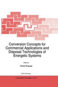 cover of the book Conversion Concepts for Commercial Applications and Disposal Technologies of Energetic Systems