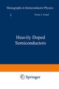 cover of the book Heavily Doped Semiconductors