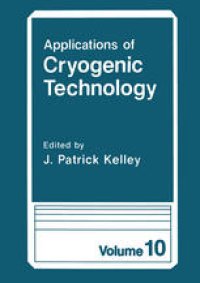 cover of the book Applications of Cryogenic Technology