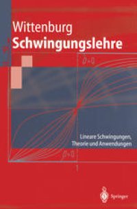 cover of the book Schwingungslehre: Lineare Schwingungen, Theorie und Anwendungen