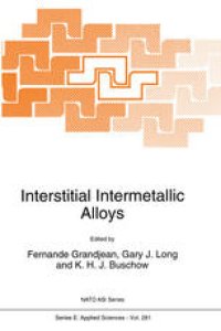 cover of the book Interstitial Intermetallic Alloys