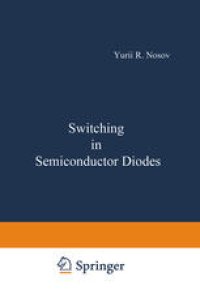 cover of the book Switching in Semiconductor Diodes