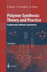 cover of the book Polymer Synthesis: Theory and Practice: Fundamentals, Methods, Experiments