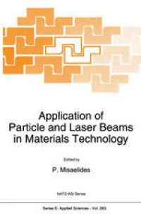 cover of the book Application of Particle and Laser Beams in Materials Technology