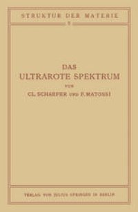 cover of the book Das Ultrarote Spektrum