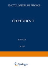 cover of the book Geophysik III / Geophysics III: Teil II / Part II