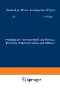 cover of the book Prinzipien der Thermodynamik und Statistik / Principles of Thermodynamics and Statistics