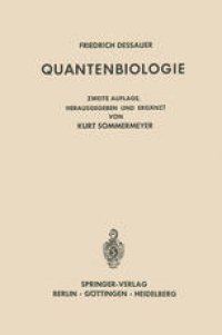 cover of the book Quantenbiologie