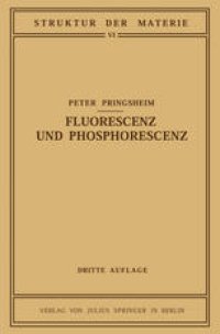 cover of the book Fluorescenz und Phosphorescenz im Lichte der Neueren Atomtheorie