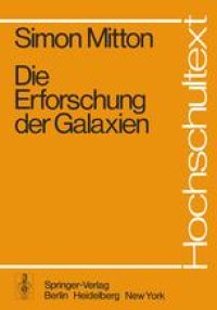 cover of the book Die Erforschung der Galaxien