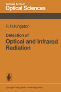 cover of the book Detection of Optical and Infrared Radiation