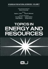 cover of the book Topics in Energy and Resources