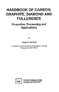 cover of the book Handbook of carbon, graphite, diamond and fullerenes. Properties, processing and applications