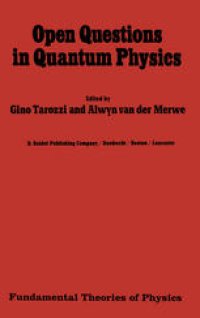 cover of the book Open Questions in Quantum Physics: Invited Papers on the Foundations of Microphysics