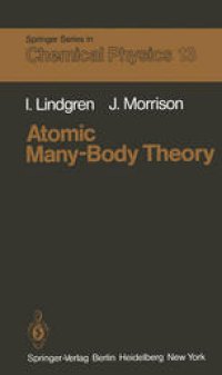 cover of the book Atomic Many-Body Theory