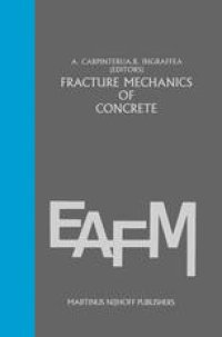 cover of the book Fracture mechanics of concrete: Material characterization and testing