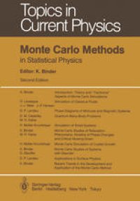 cover of the book Monte Carlo Methods in Statistical Physics