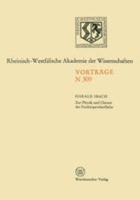 cover of the book Natur-, Ingenieur- und Wirtschaftswissenschaften: Vorträge · N 309