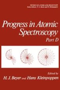 cover of the book Progress in Atomic Spectroscopy: Part D