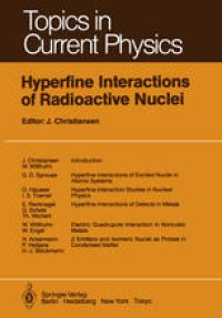 cover of the book Hyperfine Interactions of Radioactive Nuclei