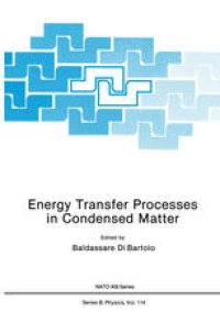 cover of the book Energy Transfer Processes in Condensed Matter