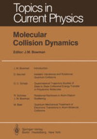 cover of the book Molecular Collision Dynamics