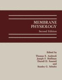 cover of the book Membrane Physiology