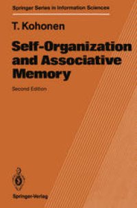 cover of the book Self-Organization and Associative Memory