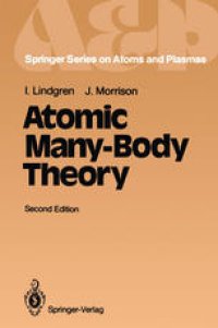 cover of the book Atomic Many-Body Theory