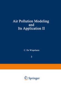 cover of the book Air Pollution Modeling and Its Application II