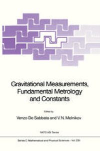 cover of the book Gravitational Measurements, Fundamental Metrology and Constants