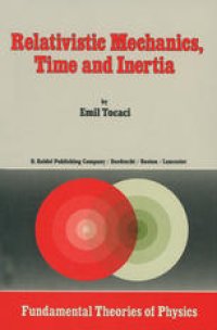 cover of the book Relativistic Mechanics, Time and Inertia