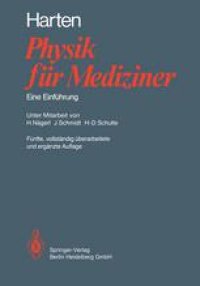 cover of the book Physik für Mediziner: Eine Einführung