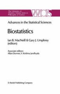 cover of the book Biostatistics: Advances in Statistical Sciences Festschrift in Honor of Professor V.M. Joshi’s 70th Birthday Volume V