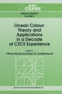 cover of the book Ocean Colour: Theory and Applications in a Decade of CZCS Experience