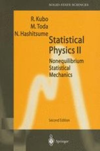 cover of the book Statistical Physics II: Nonequilibrium Statistical Mechanics