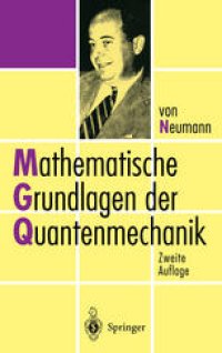 cover of the book Mathematische Grundlagen der Quantenmechanik