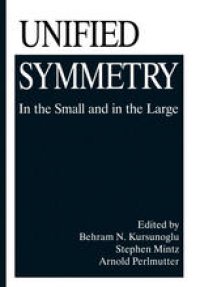 cover of the book Unified Symmetry: In the Small and in the Large