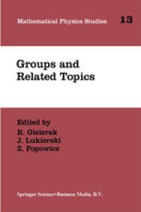 cover of the book Groups and Related Topics: Proceedings of the First Max Born Symposium