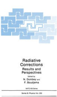 cover of the book Radiative Corrections: Results and Perspectives