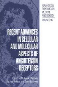 cover of the book Recent Advances in Cellular and Molecular Aspects of Angiotensin Receptors