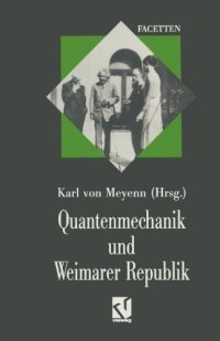 cover of the book Quantenmechanik und Weimarer Republik