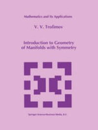 cover of the book Introduction to Geometry of Manifolds with Symmetry