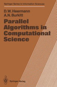 cover of the book Parallel Algorithms in Computational Science