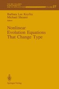 cover of the book Nonlinear Evolution Equations That Change Type