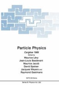 cover of the book Particle Physics: Cargèse 1989