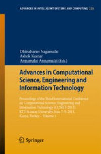 cover of the book Advances in Computational Science, Engineering and Information Technology: Proceedings of the Third International Conference on Computational Science, Engineering and Information Technology (CCSEIT-2013), KTO Karatay University, June 7-9, 2013, Konya,Turk