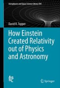 cover of the book How Einstein Created Relativity out of Physics and Astronomy