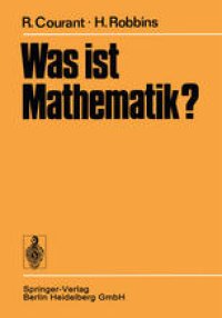 cover of the book Was ist Mathematik?